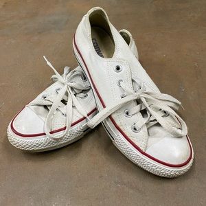 White Converse - Women’s six